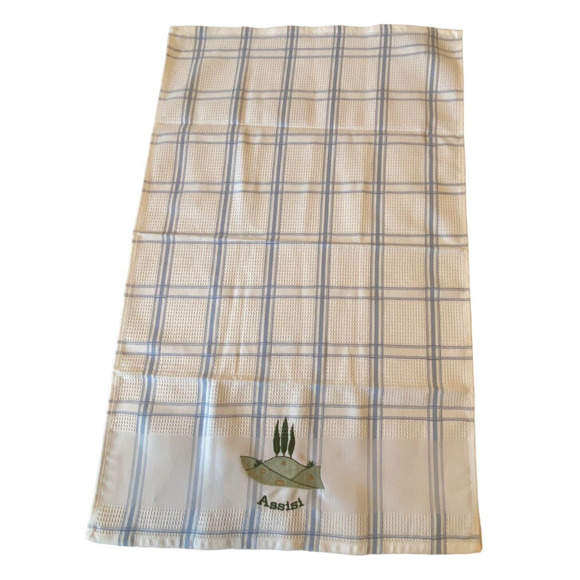 Italian Hand Towel 100% Cotton Assisi 28 1/4” x 18” Chianti Distribution - Picture 4 of 13